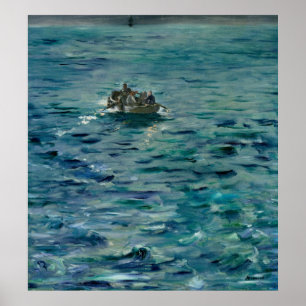 Poster Manet   L'évasion d'Henri de Rochefort