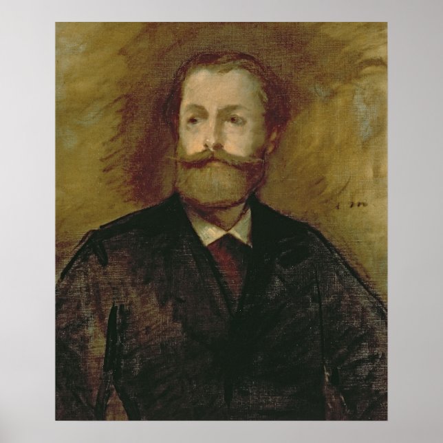 Poster Manet | Portrait d'Antonin Proust c.1877-80 (Devant)