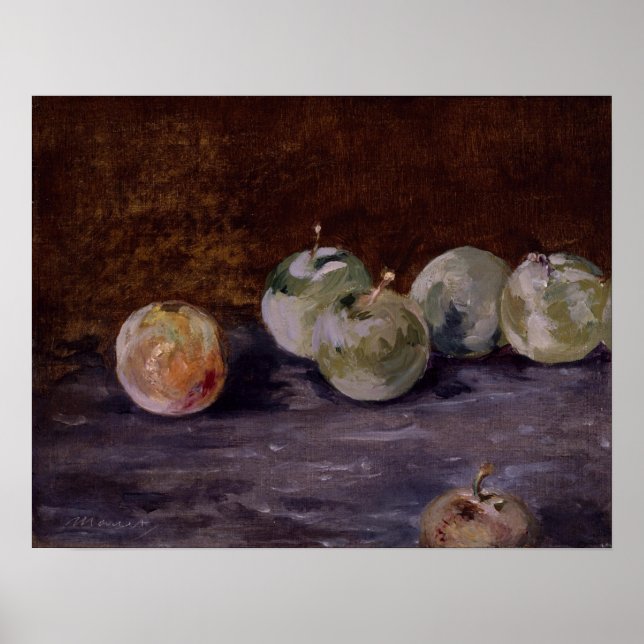 Poster Manet - Prunes (Devant)