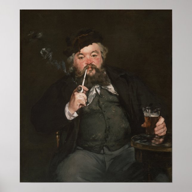 Poster Manet - Un Bon Verre De Bière (Devant)