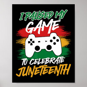 Poster Manette Console de jeux vidéo a mis mon jeu en pau