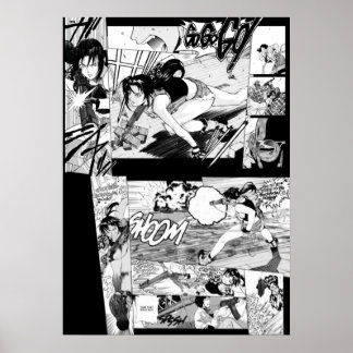 Poster Manga de la lagune noire