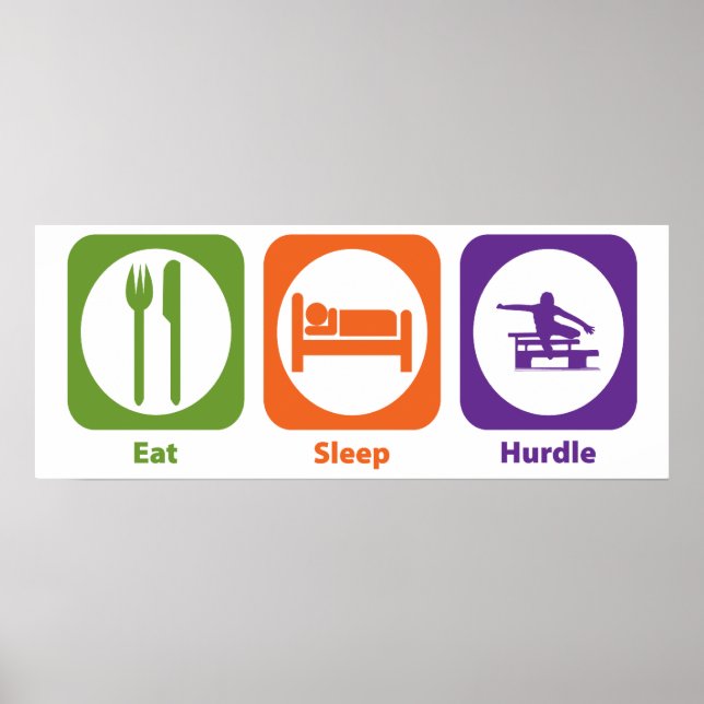 Poster Mange Sleep Hurdle (Devant)