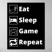 Mangez la répétition du jeu de veille