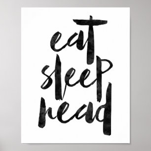 Poster Mangez le sommeil lire