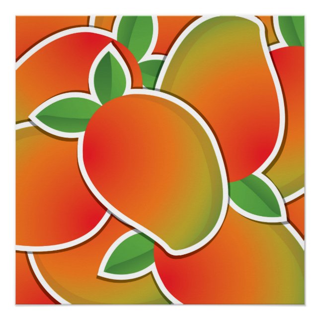 Poster Mangue funky (Devant)