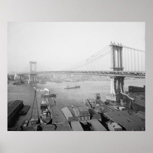 Poster Manhattan Bridge