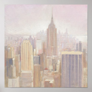 Poster Manhattan dans la fosse   New York City