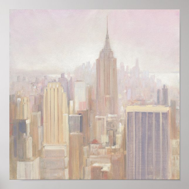 Poster Manhattan dans la fosse | New York City (Devant)