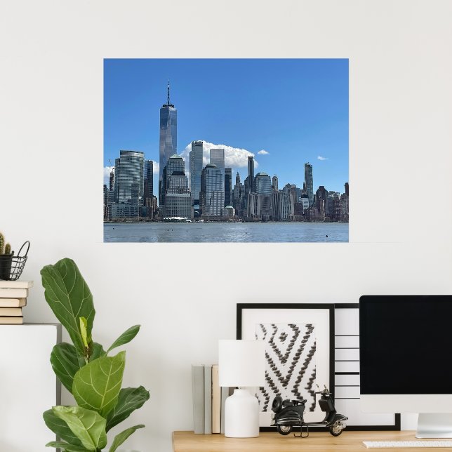 Poster Manhattan Skyline (Bureau à domicile)