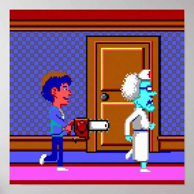 Poster Maniac Mansion 01 (Devant)