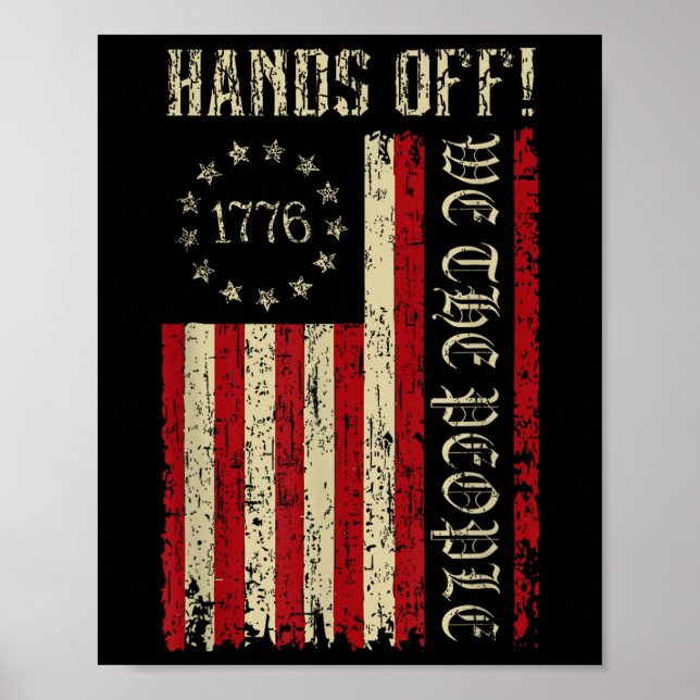 Poster Manifestation contre la sécurité sociale contre sa (Devant)