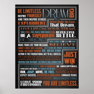 Poster Manifeste Limitless365