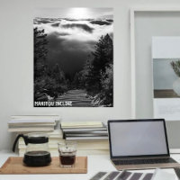 Manitou Incline Sunrise Noir & Blanc