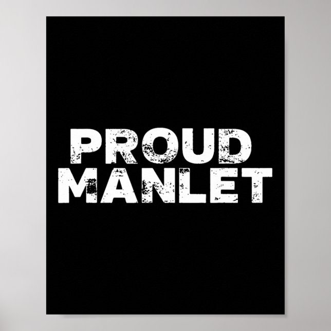 Poster Manlet Fière Bodybuilding Courte (Devant)