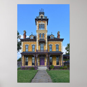 Poster Manoir Lebold, Abilene, Kansas
