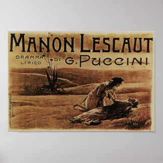 Poster Manon Lescaut
