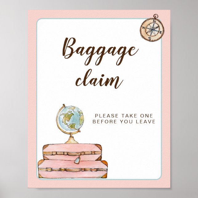 Poster Manque à Mme Fête des mariées Demande de bagage Si (Devant)