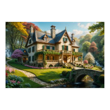 Mansion du moment parfait capturé