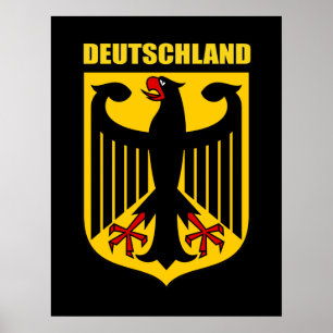 Poster Manteau des bras allemand