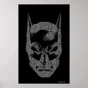 Poster Mantra de Batman Head