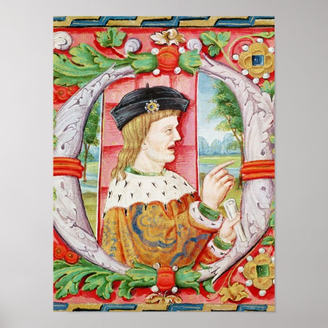 Poster Manuel I 'The Fortunate', Roi du Portugal (Devant)