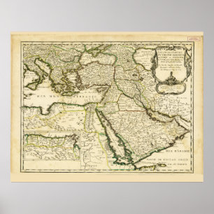 Poster Map of the Ottoman Empire (1654)