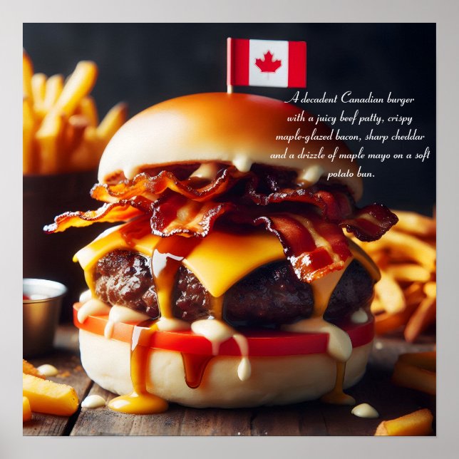 Poster Maple Leaf Munchies : Classique canadien (Devant)
