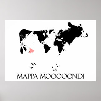 Poster Mappa Mooooondi