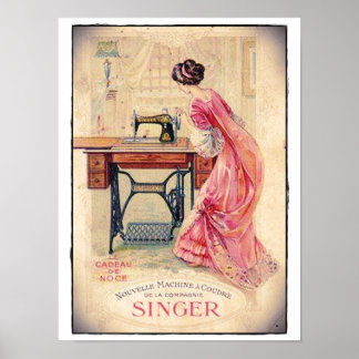 POSTER "MÁQUINA DE COSTURA"