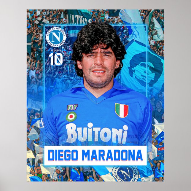 Poster Maradona (Devant)