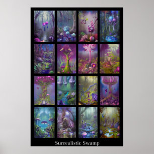 Poster Marais surréaliste