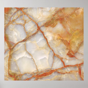 Poster Marble Majesty : Élégance brillante