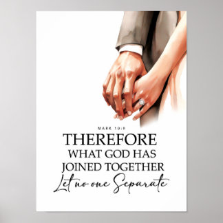 Poster Marc 10:9 Unis ensemble