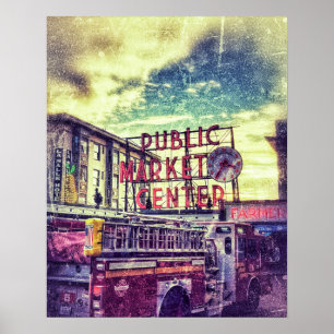 Poster Marché de Pike