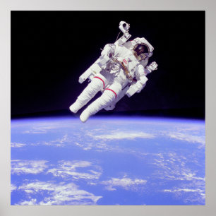 Poster Marche historique de l'espace sans attache