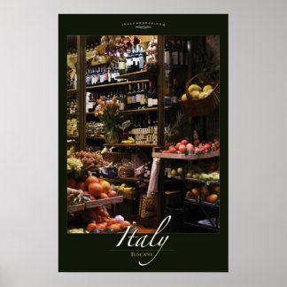 Poster Marché italien
