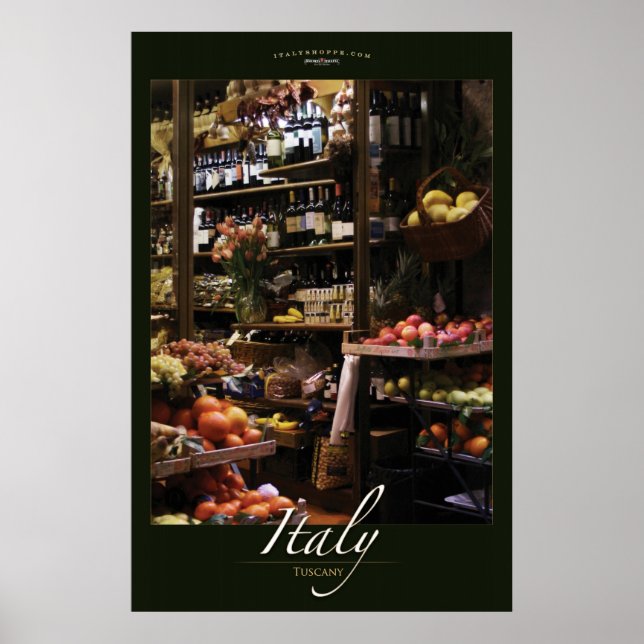 Poster Marché italien (Devant)