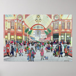 Poster Marché Leadenhall Londres