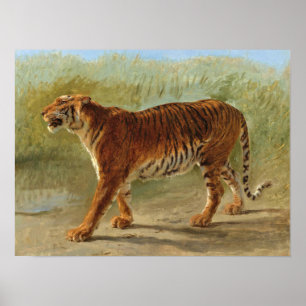 Poster Marche royale du tigre (par Rosa Bonheur)