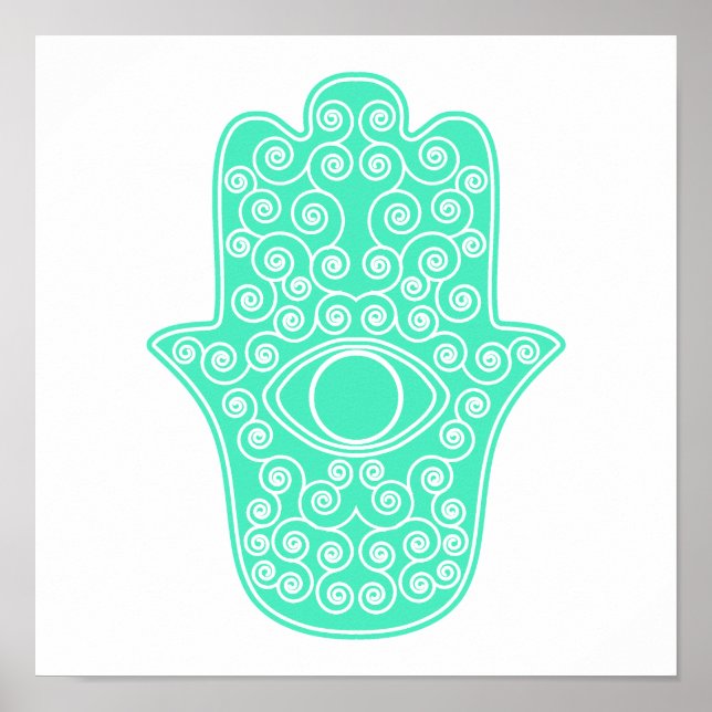 Poster Marche verte de mer - Main de Miriam - Main de Fat (Devant)