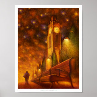 Poster Marcher à travers les étoiles