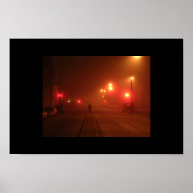Poster Marcher après la nuit (Devant)