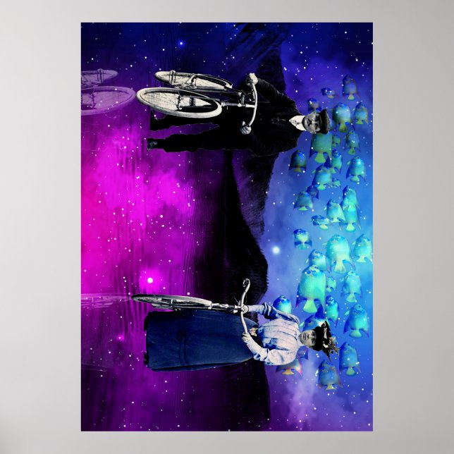 Poster Marcher sur l'eau (Devant)