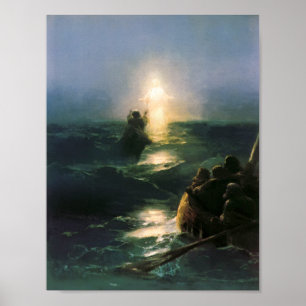 Poster Marcher Sur L'Eau, Ivan Aivazovsky Imprimer