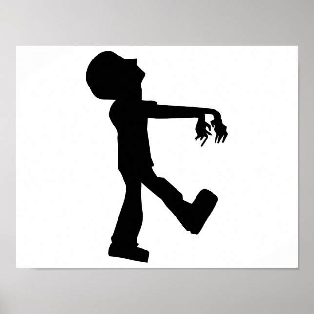 Poster Marcher Zombie (Devant)