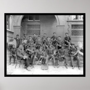 Poster Marching Band Claflin University 1898
