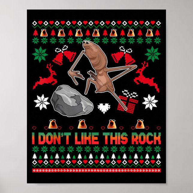 Poster Marcus The Worm I Don't Like This Rock  (Devant)