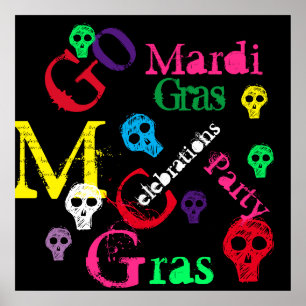 POSTER MARDI GRAS