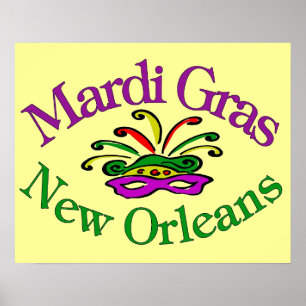 Poster Mardi Gras